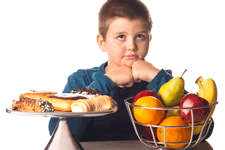 comidas saludables para niños de peso mucho