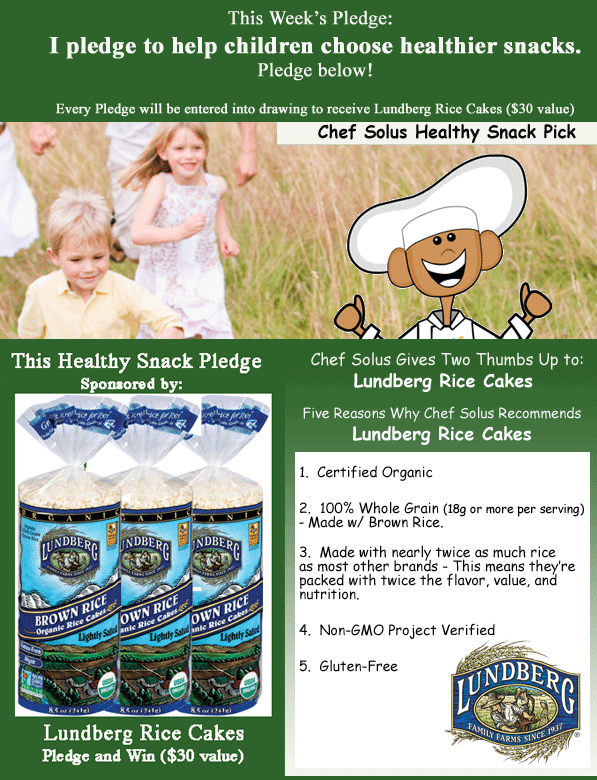 Healthy Snacks Lundberg Rice Cakes