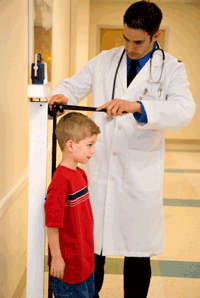 pediatrician check ups healthy child