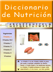 Diccionario de Nutricion para padres familias